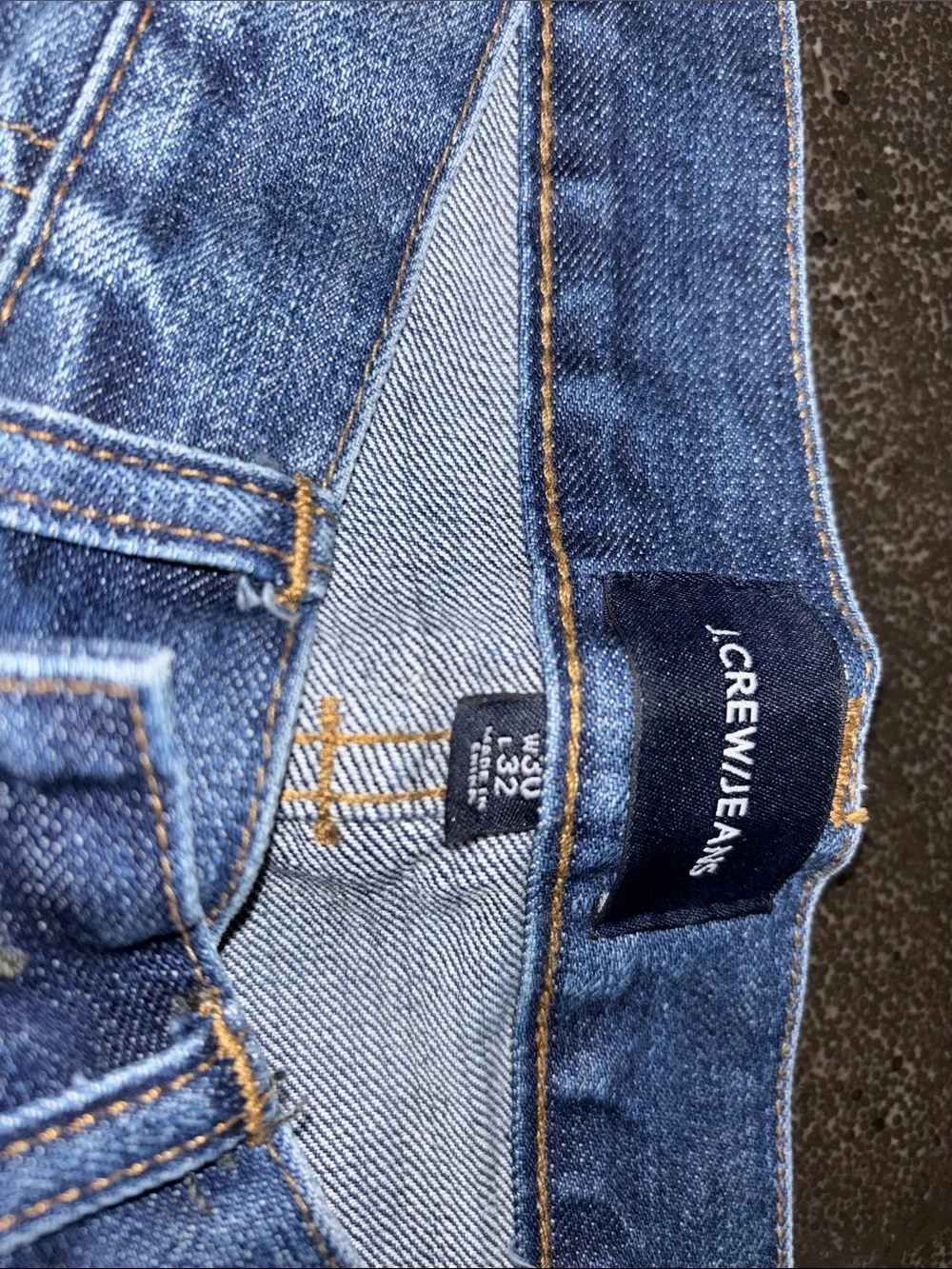 J. Crew Slim Straight Blue Denim Jeans